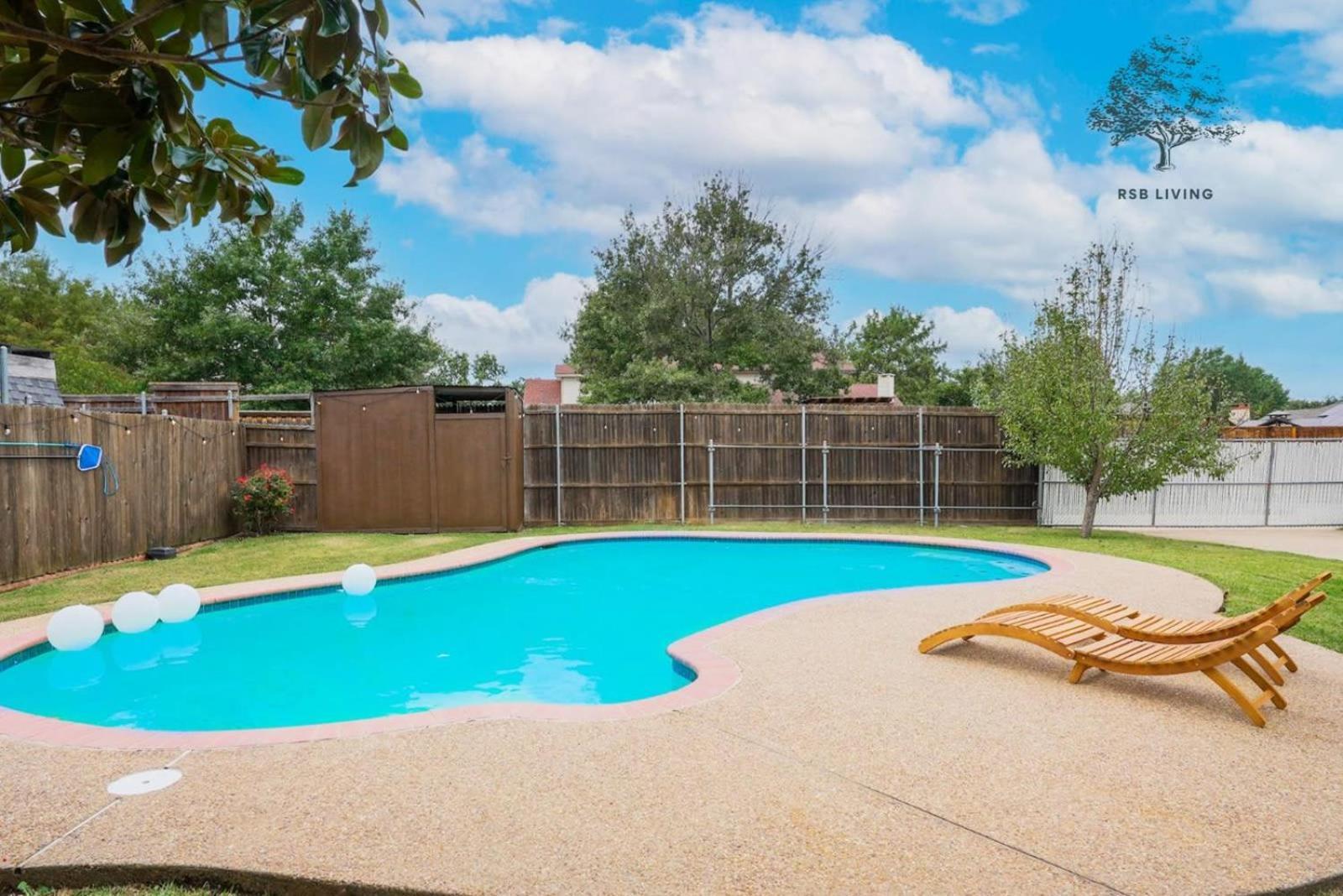 6Br 3,5Ba Home Pool, Hot Tub, Game Room -16 Guests Sachse Exterior photo