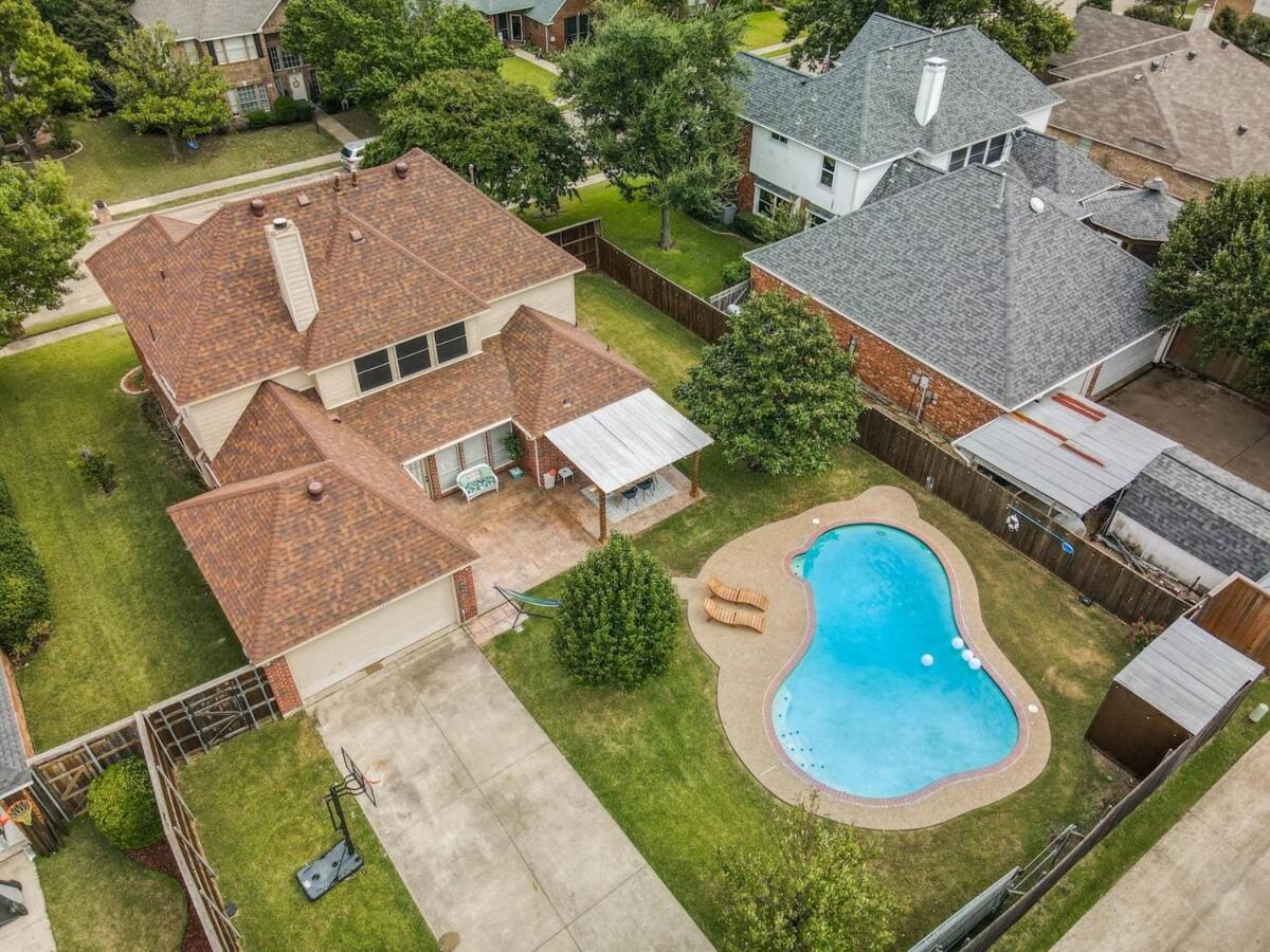 6Br 3,5Ba Home Pool, Hot Tub, Game Room -16 Guests Sachse Exterior photo